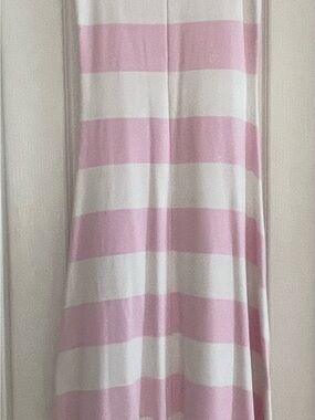 Ralph Lauren Pink and White Striped Tee